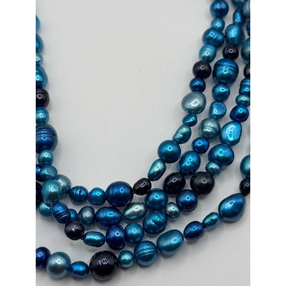 Honora Endless Shades of Blue Cultured Pearl 80